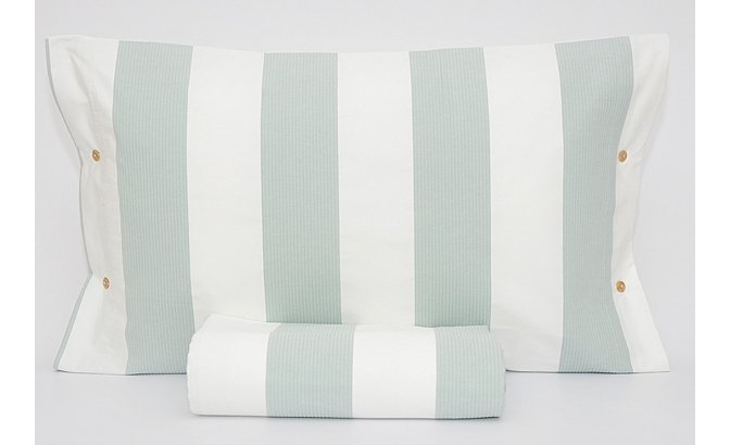 Conjunto saco edredão Belize verde