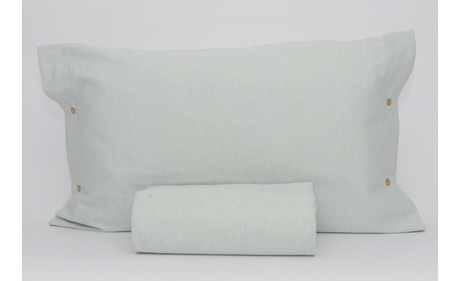 Conjunto saco edredão F.Alasca verde