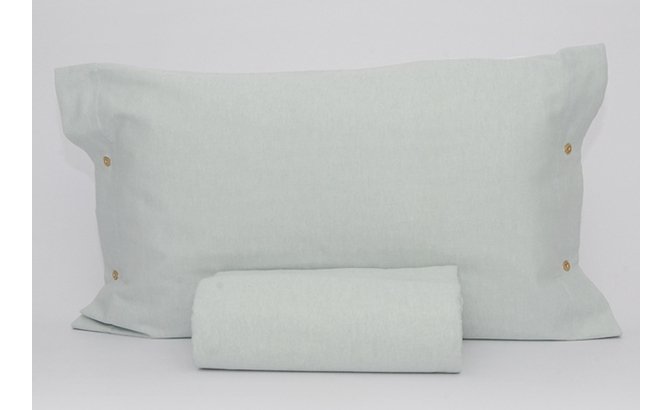 Conjunto saco edredão F.Alasca verde