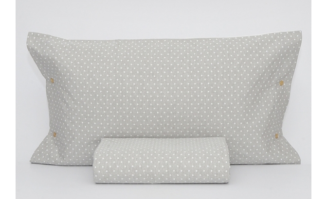 Set de housse de couette  Alasca gris
